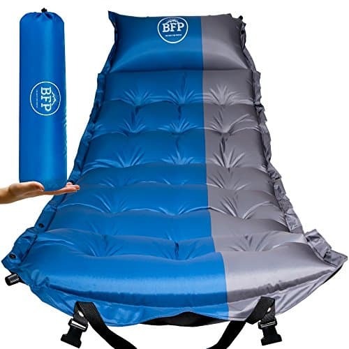 BFP Outdoors Premium Pad Mat/Camping Mattress with Pillow