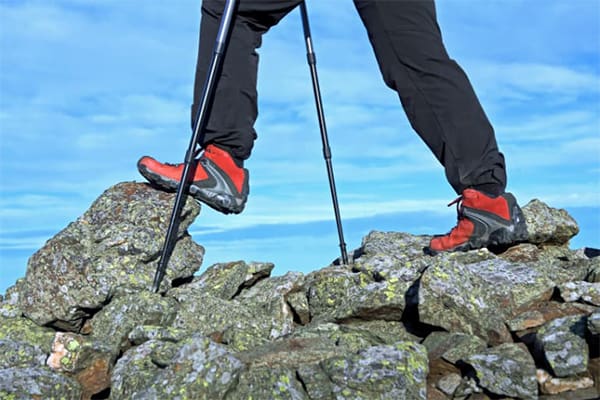 All walking and trekking poles look similar. How do you pick the right ones? Check out my guide on how to choose the best walking poles and trekking poles.